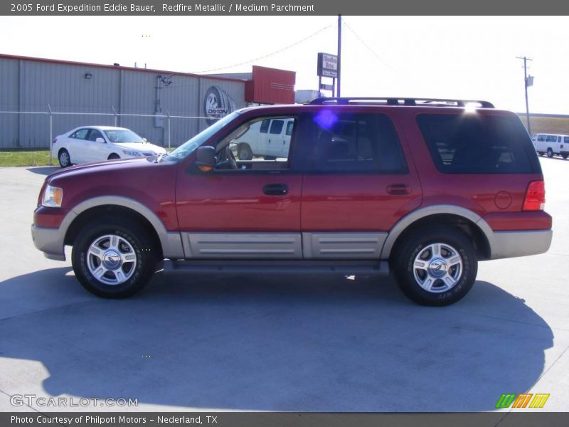 Redfire Metallic / Medium Parchment 2005 Ford Expedition Eddie Bauer