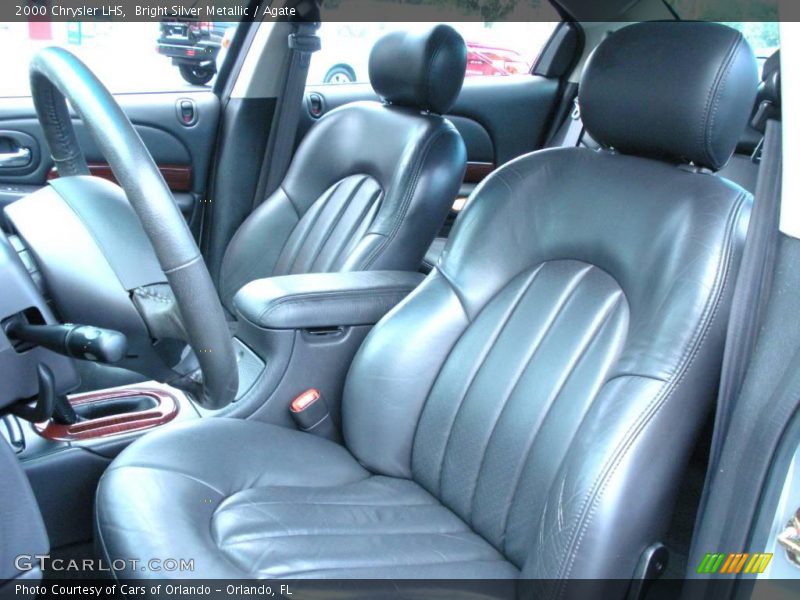 Bright Silver Metallic / Agate 2000 Chrysler LHS