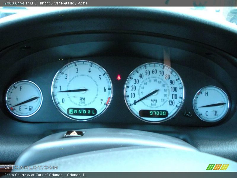 Bright Silver Metallic / Agate 2000 Chrysler LHS