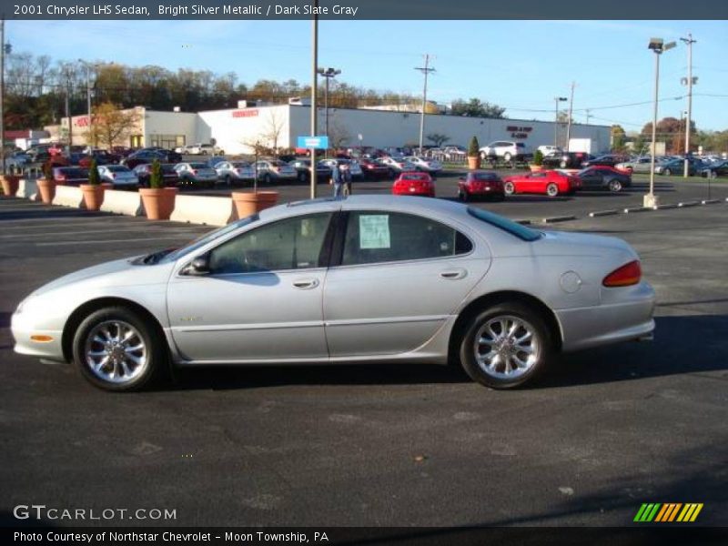 Bright Silver Metallic / Dark Slate Gray 2001 Chrysler LHS Sedan