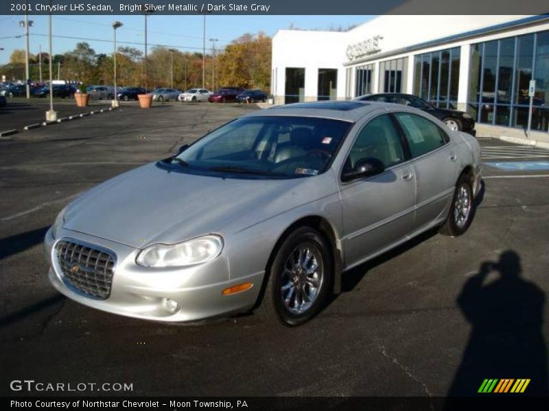Bright Silver Metallic / Dark Slate Gray 2001 Chrysler LHS Sedan