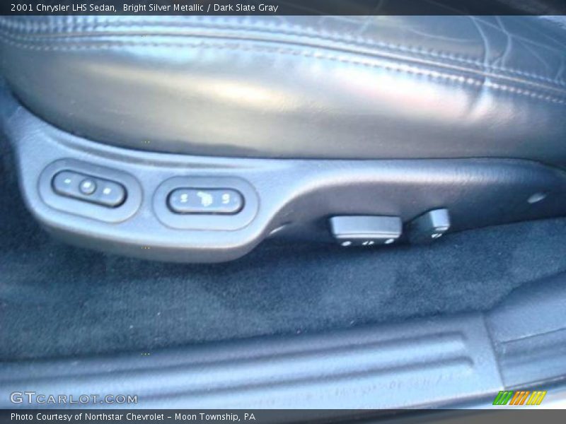 Bright Silver Metallic / Dark Slate Gray 2001 Chrysler LHS Sedan