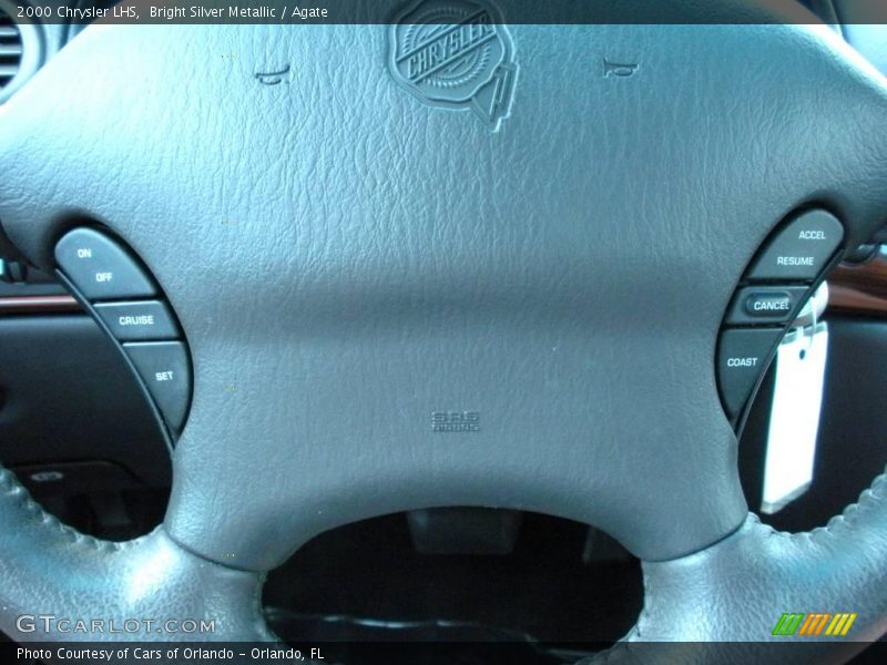 Bright Silver Metallic / Agate 2000 Chrysler LHS