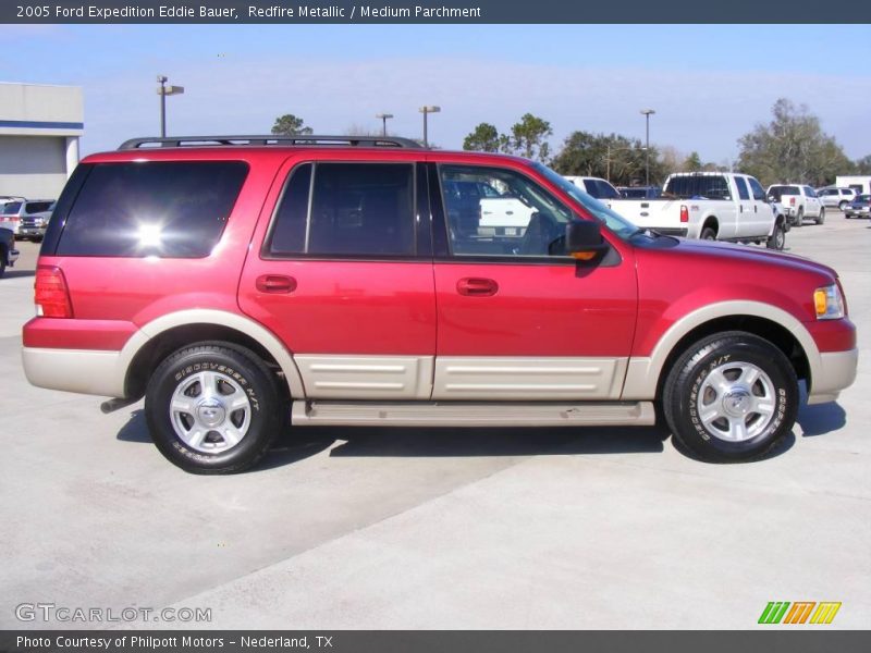 Redfire Metallic / Medium Parchment 2005 Ford Expedition Eddie Bauer