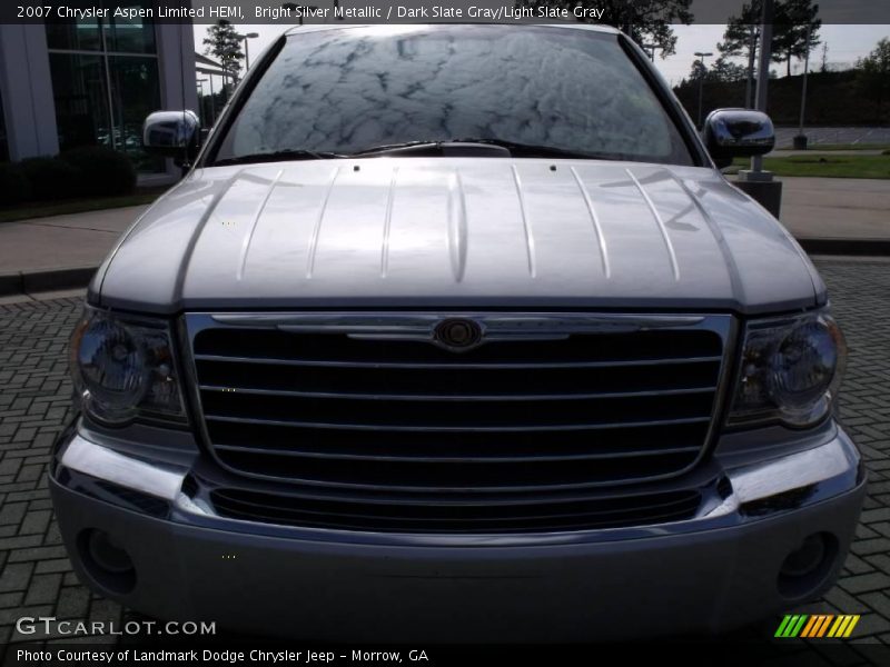 Bright Silver Metallic / Dark Slate Gray/Light Slate Gray 2007 Chrysler Aspen Limited HEMI