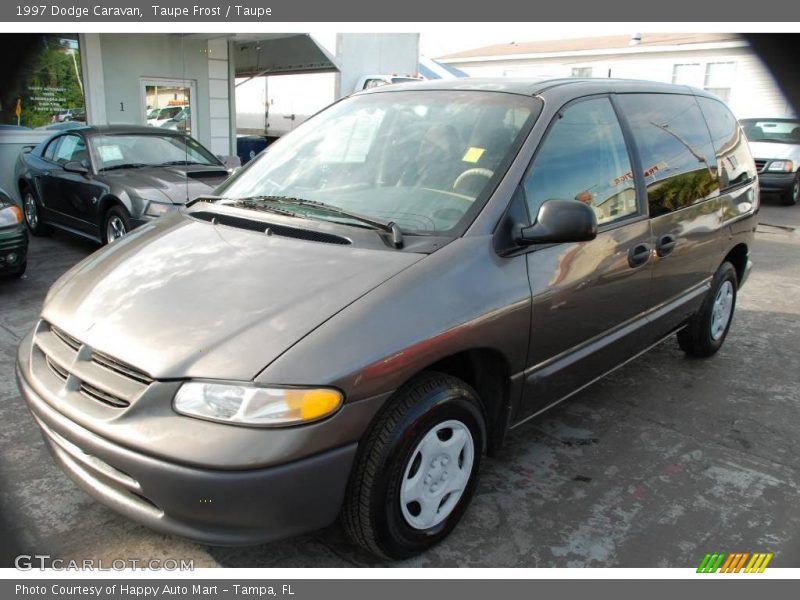 Taupe Frost / Taupe 1997 Dodge Caravan