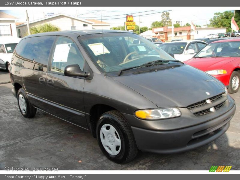 Taupe Frost / Taupe 1997 Dodge Caravan