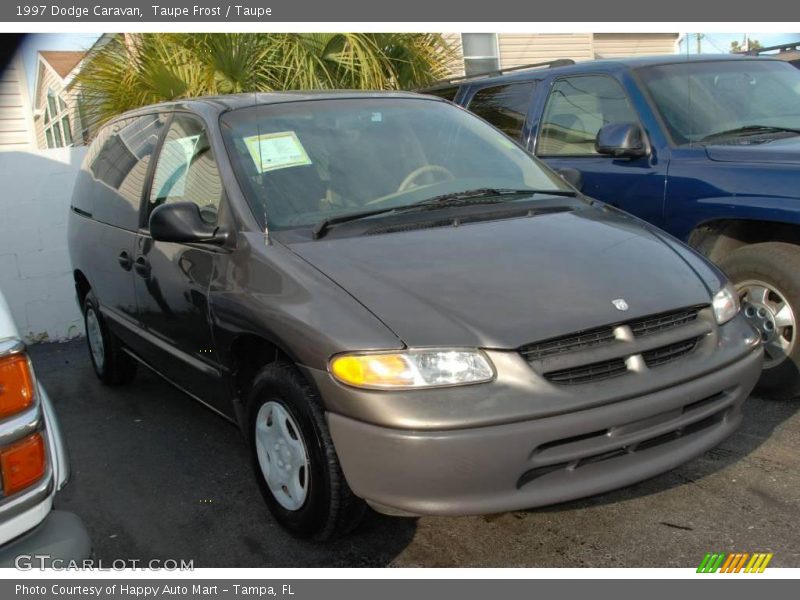 Taupe Frost / Taupe 1997 Dodge Caravan
