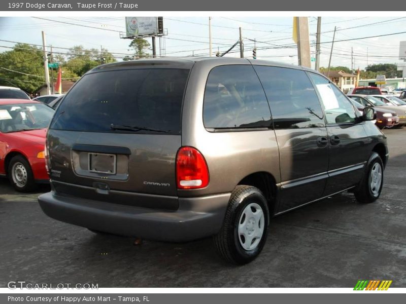 Taupe Frost / Taupe 1997 Dodge Caravan
