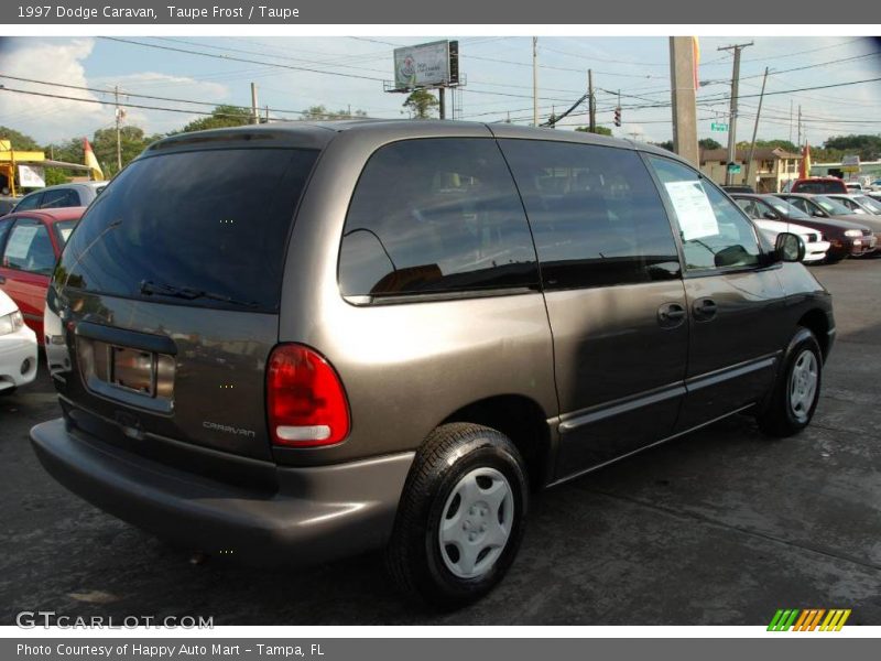 Taupe Frost / Taupe 1997 Dodge Caravan