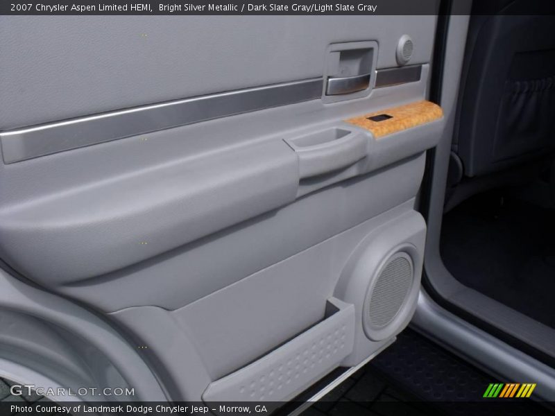 Bright Silver Metallic / Dark Slate Gray/Light Slate Gray 2007 Chrysler Aspen Limited HEMI