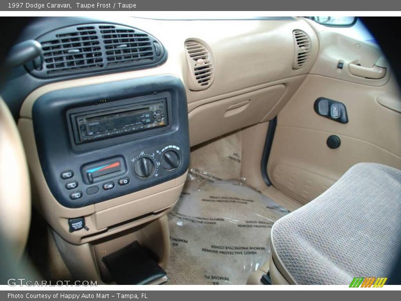 Taupe Frost / Taupe 1997 Dodge Caravan