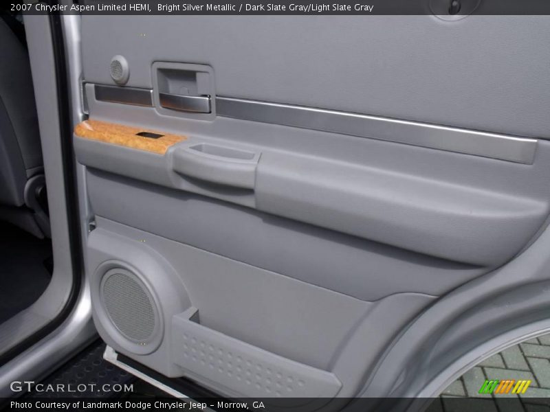 Bright Silver Metallic / Dark Slate Gray/Light Slate Gray 2007 Chrysler Aspen Limited HEMI