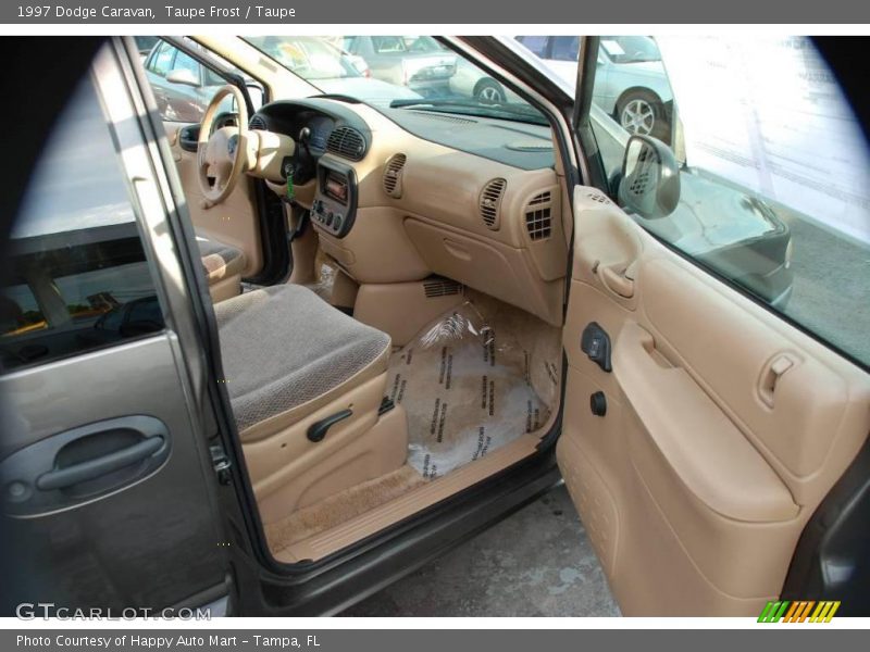 Taupe Frost / Taupe 1997 Dodge Caravan
