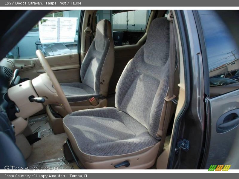 Taupe Frost / Taupe 1997 Dodge Caravan