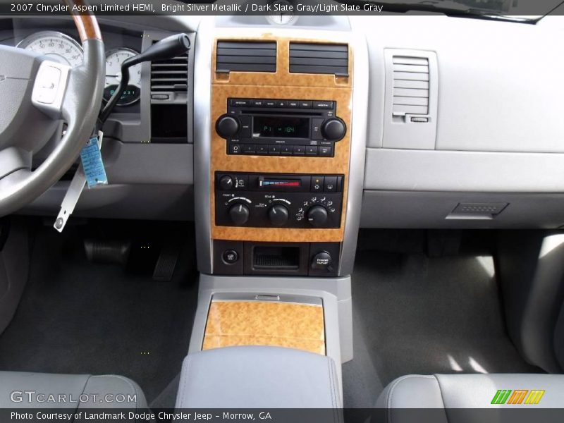 Bright Silver Metallic / Dark Slate Gray/Light Slate Gray 2007 Chrysler Aspen Limited HEMI
