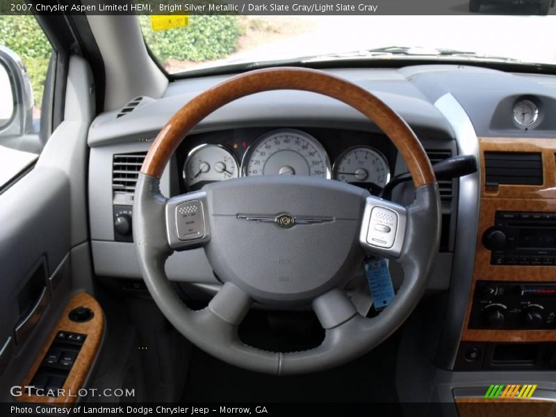 Bright Silver Metallic / Dark Slate Gray/Light Slate Gray 2007 Chrysler Aspen Limited HEMI