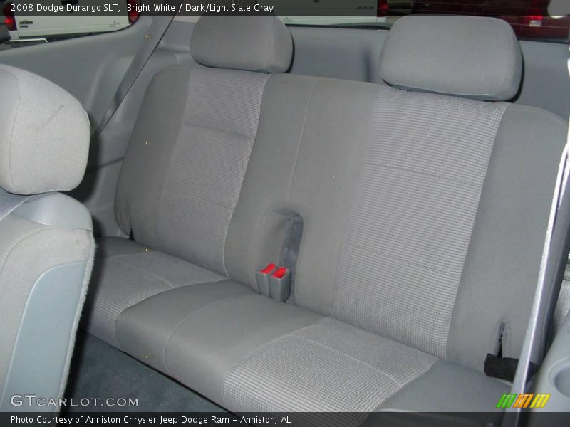 Bright White / Dark/Light Slate Gray 2008 Dodge Durango SLT
