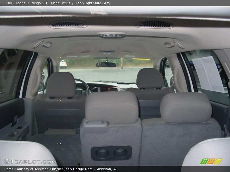 Bright White / Dark/Light Slate Gray 2008 Dodge Durango SLT