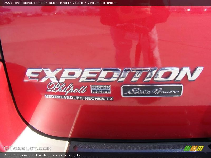 Redfire Metallic / Medium Parchment 2005 Ford Expedition Eddie Bauer