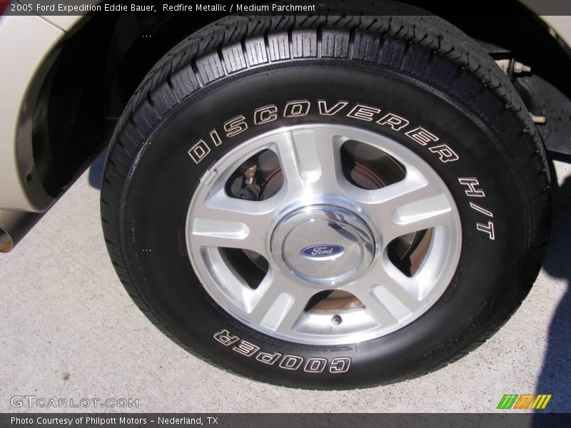 Redfire Metallic / Medium Parchment 2005 Ford Expedition Eddie Bauer