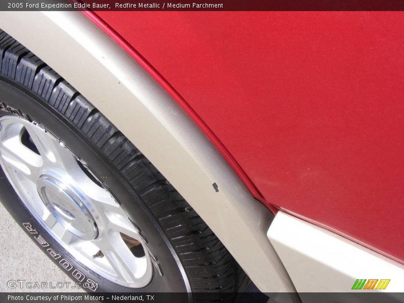 Redfire Metallic / Medium Parchment 2005 Ford Expedition Eddie Bauer