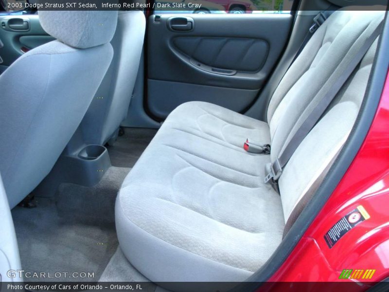 Inferno Red Pearl / Dark Slate Gray 2003 Dodge Stratus SXT Sedan
