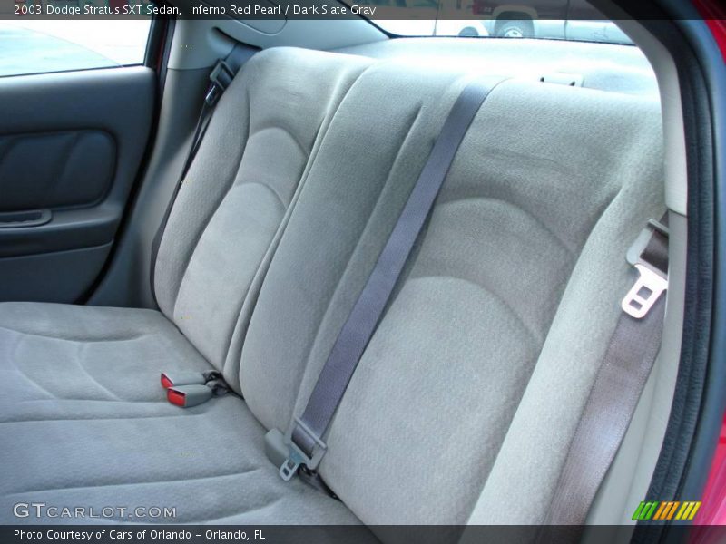Inferno Red Pearl / Dark Slate Gray 2003 Dodge Stratus SXT Sedan