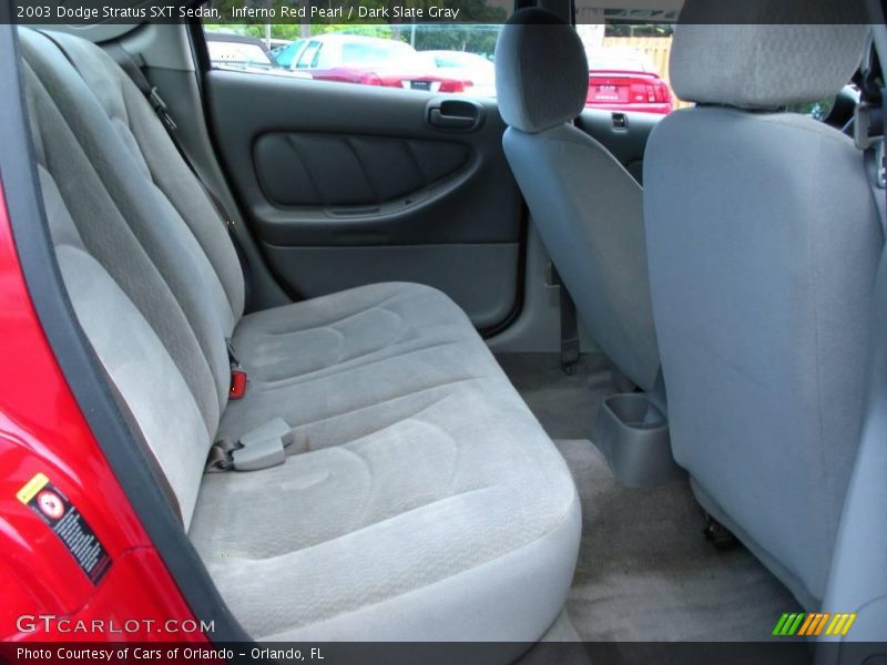 Inferno Red Pearl / Dark Slate Gray 2003 Dodge Stratus SXT Sedan