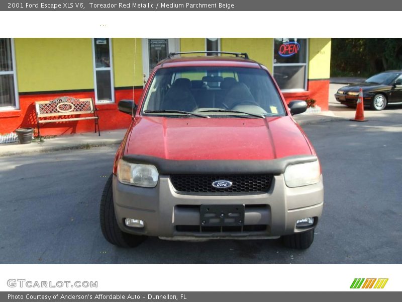 Toreador Red Metallic / Medium Parchment Beige 2001 Ford Escape XLS V6