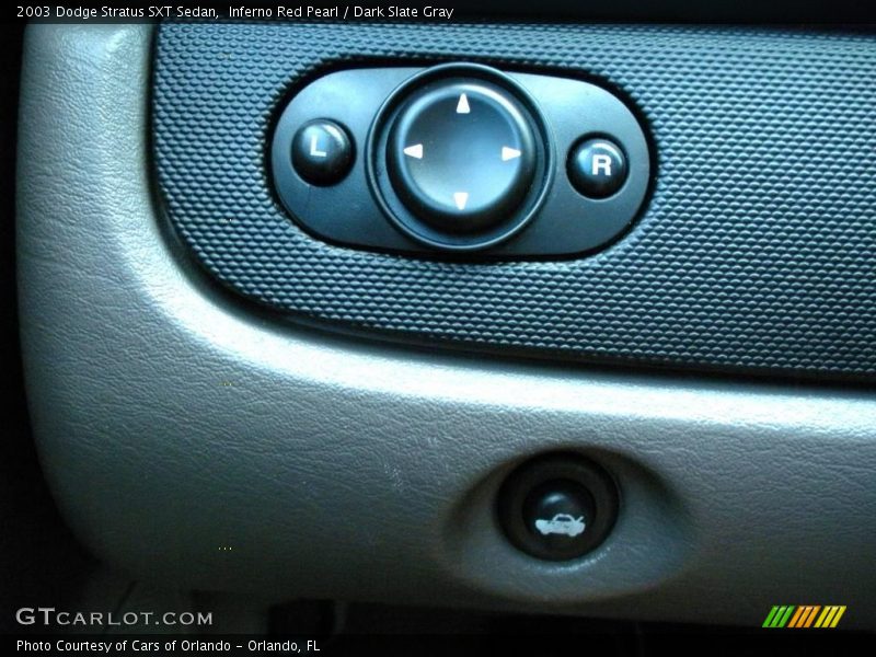 Inferno Red Pearl / Dark Slate Gray 2003 Dodge Stratus SXT Sedan