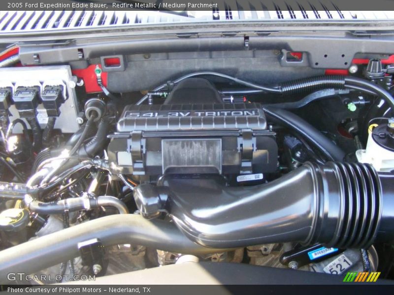 Redfire Metallic / Medium Parchment 2005 Ford Expedition Eddie Bauer