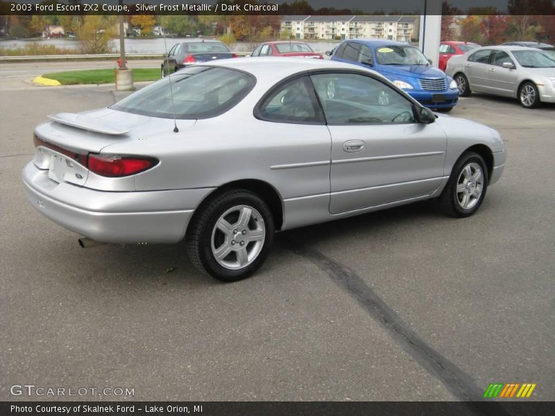 Silver Frost Metallic / Dark Charcoal 2003 Ford Escort ZX2 Coupe