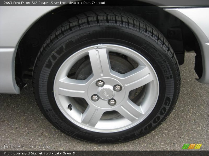 Silver Frost Metallic / Dark Charcoal 2003 Ford Escort ZX2 Coupe