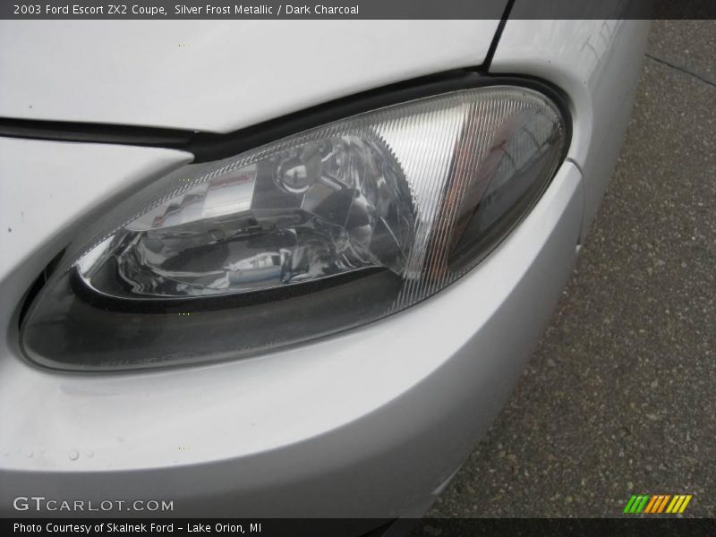 Silver Frost Metallic / Dark Charcoal 2003 Ford Escort ZX2 Coupe