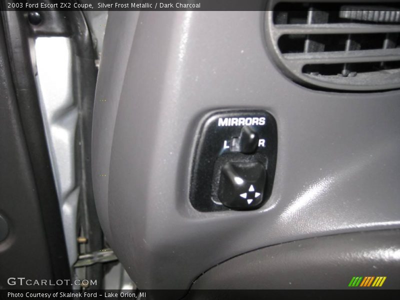 Silver Frost Metallic / Dark Charcoal 2003 Ford Escort ZX2 Coupe