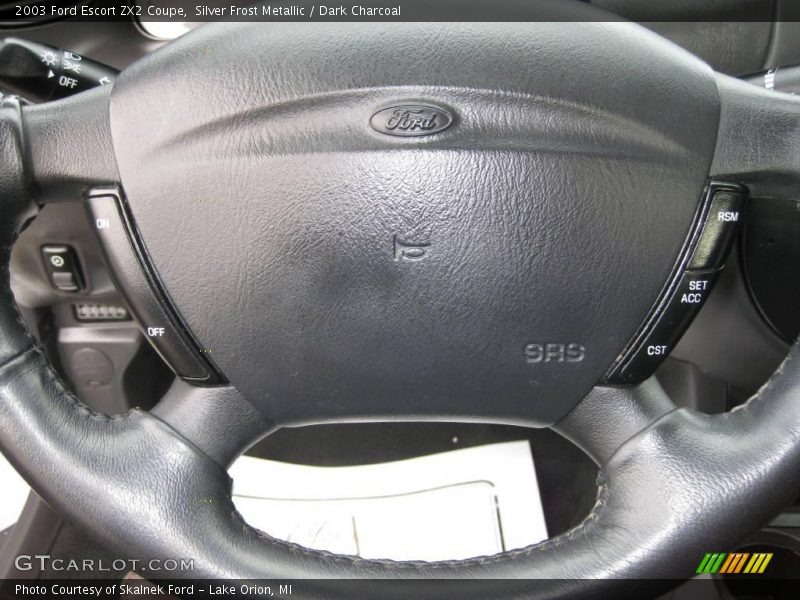 Silver Frost Metallic / Dark Charcoal 2003 Ford Escort ZX2 Coupe