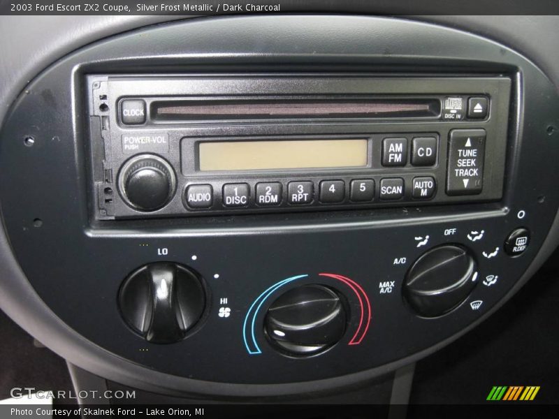 Silver Frost Metallic / Dark Charcoal 2003 Ford Escort ZX2 Coupe
