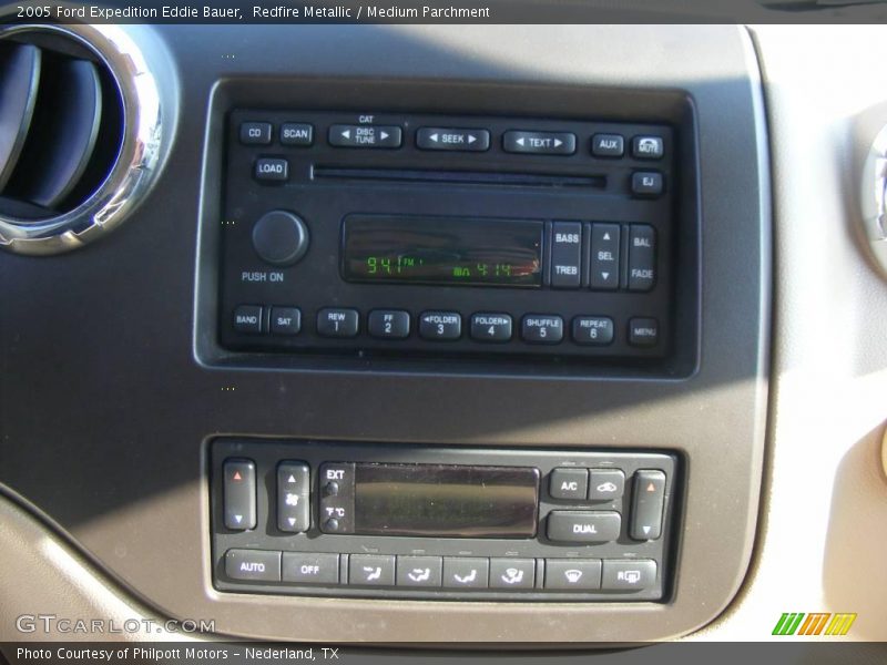 Redfire Metallic / Medium Parchment 2005 Ford Expedition Eddie Bauer