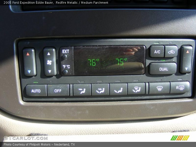 Redfire Metallic / Medium Parchment 2005 Ford Expedition Eddie Bauer