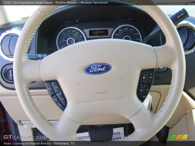 Redfire Metallic / Medium Parchment 2005 Ford Expedition Eddie Bauer