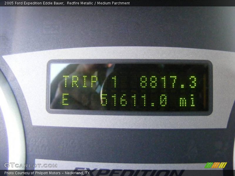 Redfire Metallic / Medium Parchment 2005 Ford Expedition Eddie Bauer