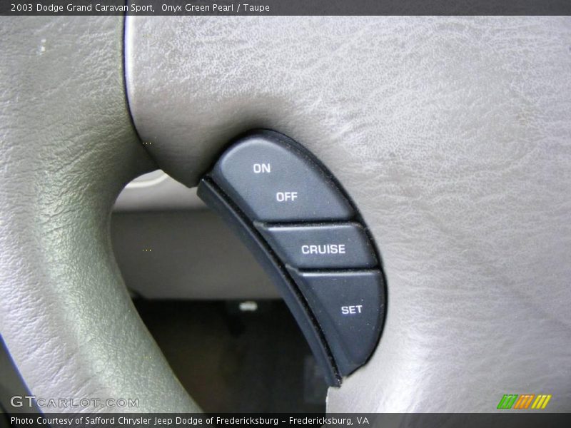 Onyx Green Pearl / Taupe 2003 Dodge Grand Caravan Sport