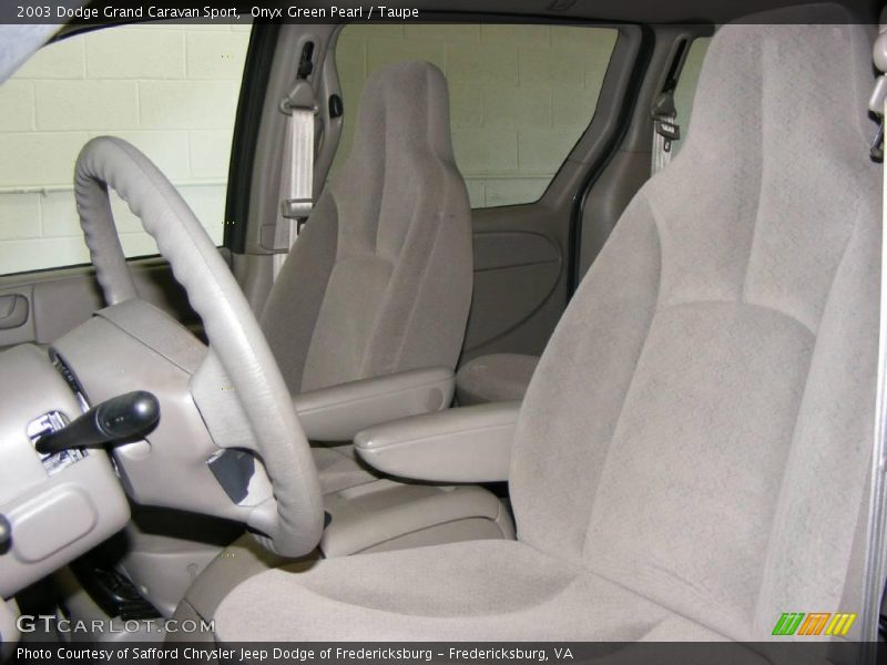 Onyx Green Pearl / Taupe 2003 Dodge Grand Caravan Sport