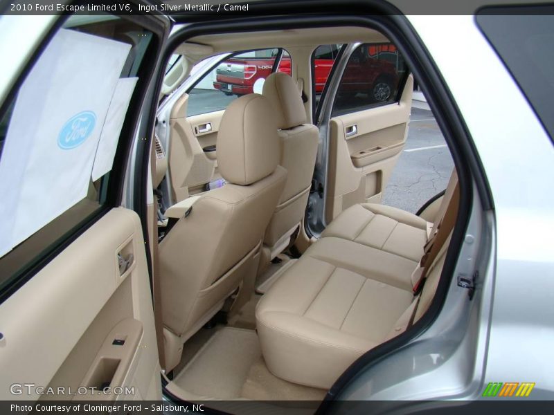 Ingot Silver Metallic / Camel 2010 Ford Escape Limited V6