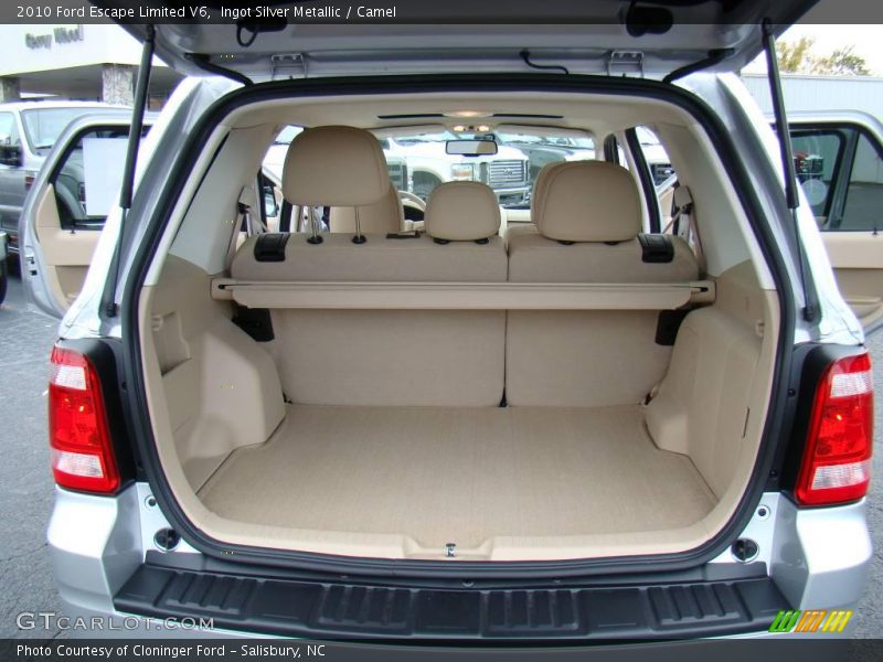 Ingot Silver Metallic / Camel 2010 Ford Escape Limited V6
