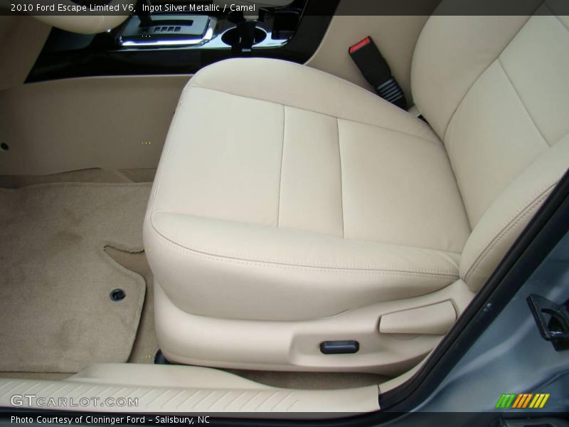 Ingot Silver Metallic / Camel 2010 Ford Escape Limited V6