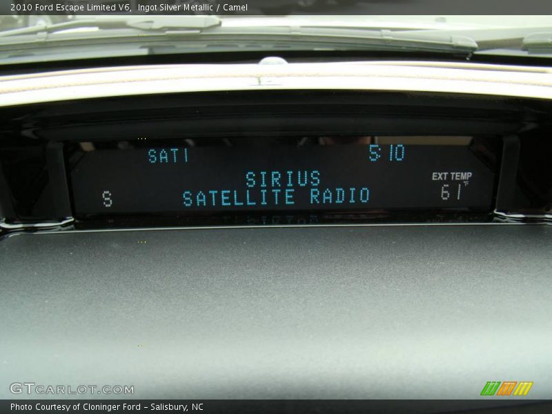 Ingot Silver Metallic / Camel 2010 Ford Escape Limited V6