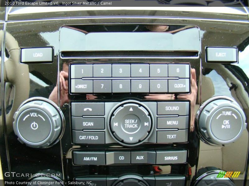 Ingot Silver Metallic / Camel 2010 Ford Escape Limited V6