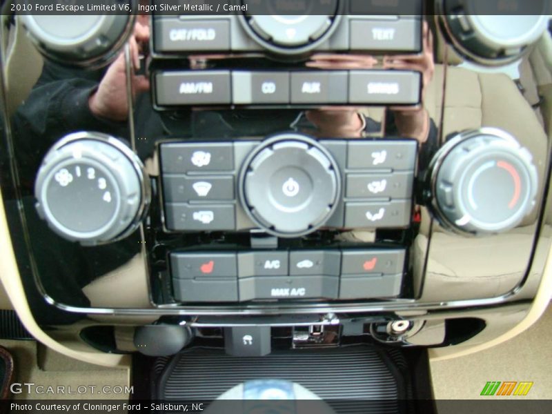 Ingot Silver Metallic / Camel 2010 Ford Escape Limited V6